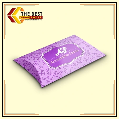 Custom Pillow Boxes Wholesale - Pillow  Packaging Boxes